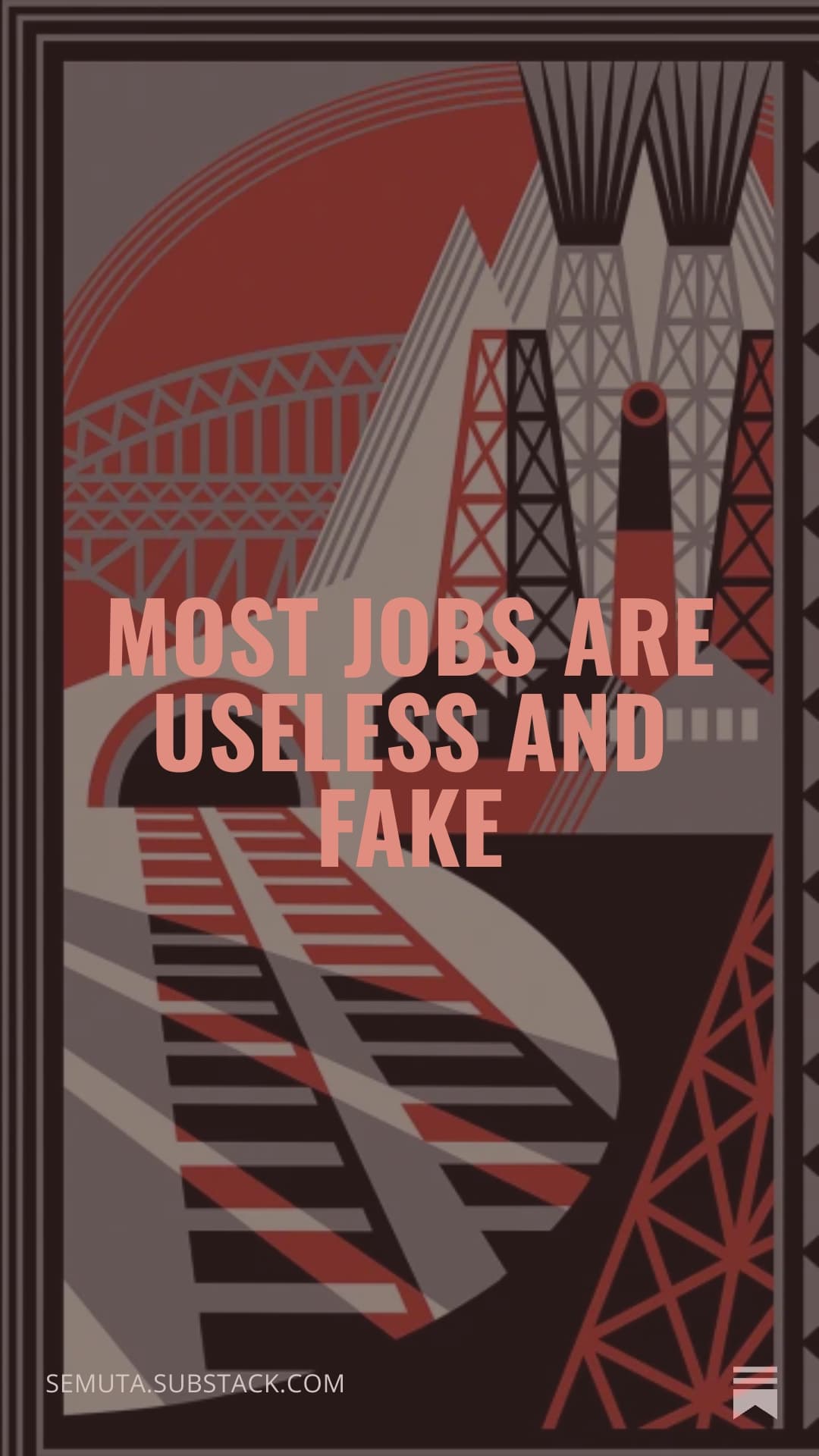 Most jobs are useless and fake