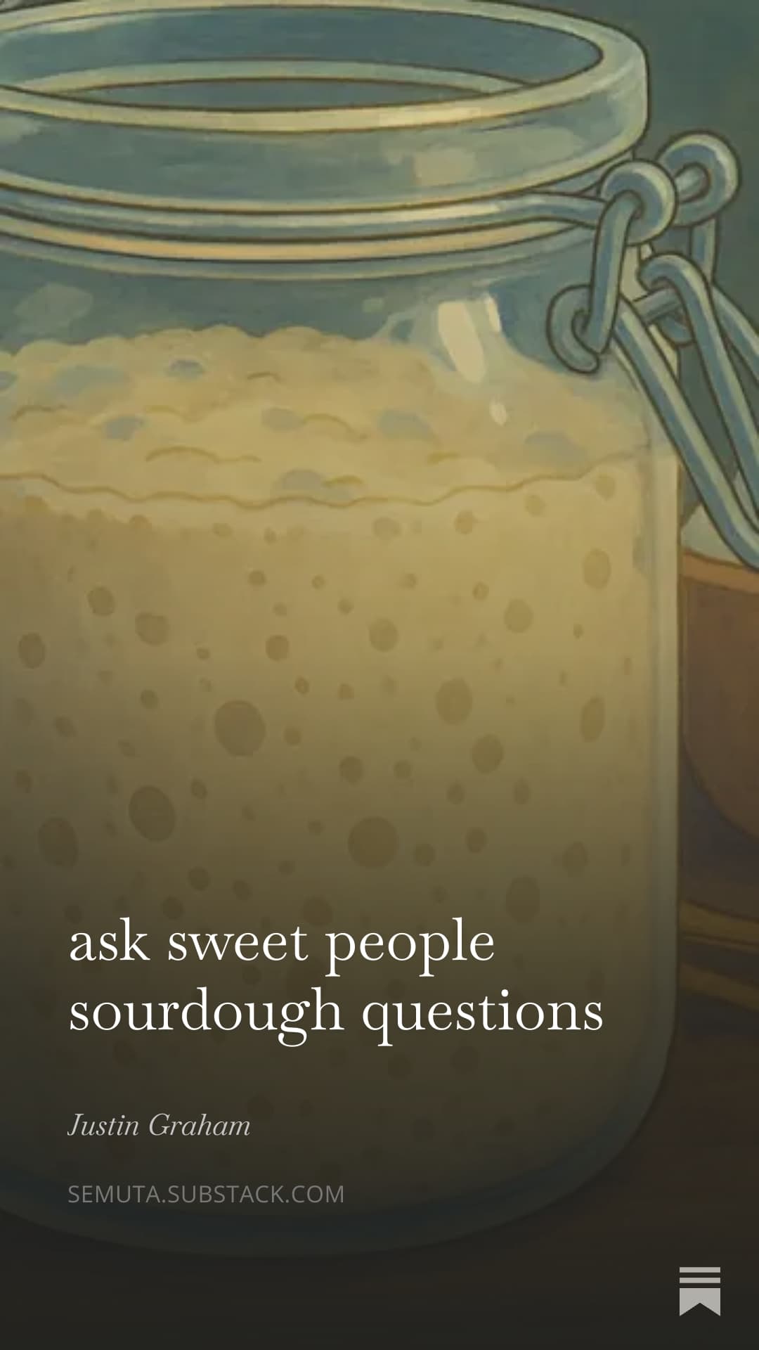 Ask sweet people sourdough questions